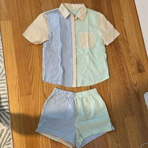 RVCA Sawyer Striped Set